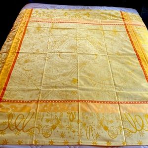 Celeste, Tournesol Tablecloth Garnier Thiebaut Brand New French Linens Beautiful